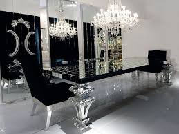 Black Mirrored Dining Room Table Jpg 642 482 Pixels Dining Room Table Set Dinning Room Mirror Mirror Dining Room