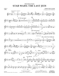 We have noticed many searches for popular violin sheet music on our site. Paul Murtha Selections From Star Wars The Last Jedi Pt 1 Violin Sheet Music Pdf Notes Chords Classical Score Concert Band Download Printable Sku 375888
