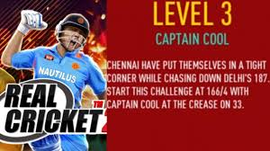 Mod apk all tournament unlocked, real cricket . How To Complete Real Cricket 20 Level 3 Captain Cool Mycricket Ae