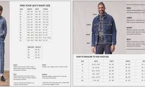 57 Complete Denizen Jeans Size Chart