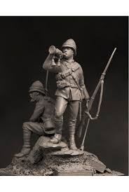 Royal marine light infantry, marine. Mv 127 Camel Corps Bugler Sudan 1885