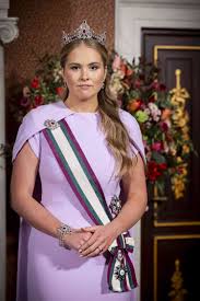 Princess Catharina-Amalia of the Netherlands Wears Ruby Tiara to State Visit