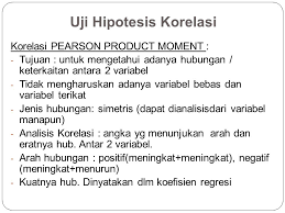 Dimasukkan ke korelasi product moment dengan rumus angka kasar: Pearson Product Moment Rank Spearmann Ppt Download