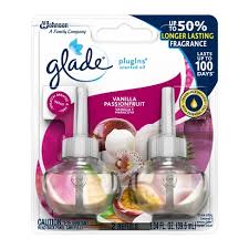Glade Vanilla Passionfruit Plugins Reill 2ct In 2020 Scented Oils Fragrance Bottle Scent