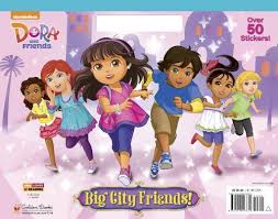 Big City Friends Dora And Friends Big Coloring Book Dora And Friends Coloring Books Dora