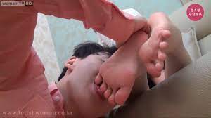 Korean woman foot worship - XFantazy.com