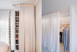 All new cabinetry can strain a small budget: How To Reinvent Your Storage Areas With Closet Curtains