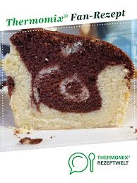 Veganer Marmorkuchen Rezept Vegan Marmorkuchen Ruhrkuchen Thermomix Marmorkuchen