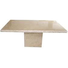 The Agnesa Dining Table Travertine Dining Table Dining Table Table Dining