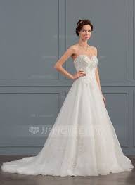 Us 293 00 Ball Gown Sweetheart Court Train Tulle Wedding Dress With Beading Sequins Jj S House Tulle Wedding Dress Tulle Wedding Ball Gowns