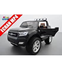 Ford Ranger 2 X 12v Phase 2 Noir Shadow Metallise Avec Telecommande Parentale 2 4 Ghz Voiture Electrique Pour Enfant 2 Places Ford Ranger Voiture Electrique Enfant Voiture Electrique