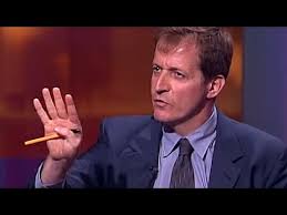 Suddenly, alastair campbell emerged from the hall, walked past my table, picked up my fork, took a chunk out of my cake, put it in his mouth and walked off almost without breaking his stride. Jon Snow Interviews Alastair Campbell Over Iraq Wmd Report Being Sexed Up 2003 Youtube