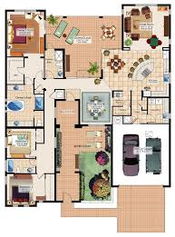 I want to bring to your attention the famous house of the most popular animated series. Love The Idea That All The Bedrooms Are Together Formal Living Can Be Separated From Casual Just Missin House Blueprints Dream House Plans Sims 4 House Plans