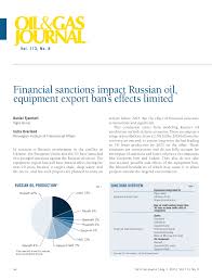 Pdf Financial Sanctions Impact Russian Oil Equipment