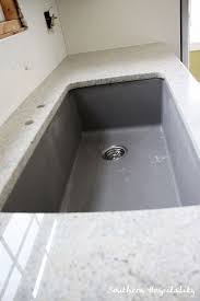 granite installation, silgranit sink, sink