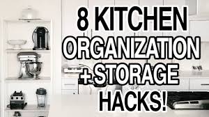 kitchen storage hacks + pantry