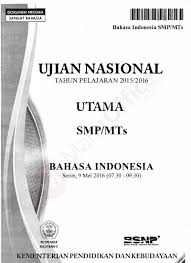 0 ratings0% found this document useful (0 votes). Kisi Kisi Soal Ujian Nasional Unbk Smp 2017 Bahasa Inggris