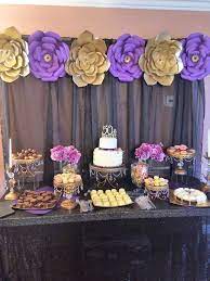 We did not find results for: Gold Purple And Black Birthday Party Ideas Photo 7 Of 24 Purple Birthday Party Purple Party Decorations Birthday Parties