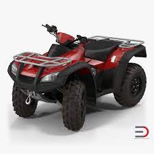 Atv Bike 3d Model Rigged 3d Model Bike Atv