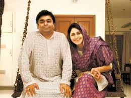 We have rahman's family, his eldest daughter khadija, wife shair. Saira Banu And A R Rahman Wedding Photos