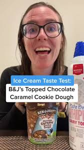 Tasting Ben & Jerry's Topped Chocolate Caramel Cookie Dough