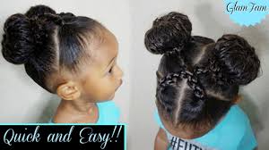 Black kids hairstyles suggest some extra efforts and patience but the reward is worthwhile! Quick And Easy Hairstyle For Kids Children S Hairstyles Glamfam Youtube