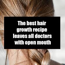 the best hair growth recipe leaves all doctors with open mouth in 2021 hair growth foods hair growing tips hair growth