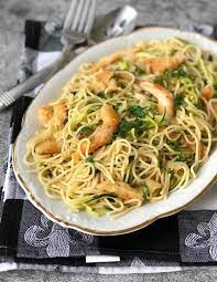 Adventures With Plant Based Seafood Vegan Shrimp Scampi Recipe Vegan Shrimp Healthy Homemade Pasta Vegan Main Dishes