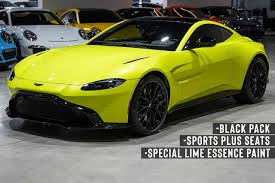 Image result for Satin Lime Essence 2023 Aston Martin