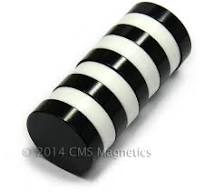 N52 60 LB Pull Disc Magnet Dia 1-1/2x3/8" Neodymium Magnet Epoxy Coated
