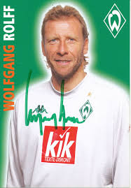Drei tage nach dem wechsel eines stammspielers von werder durfte bremen nun endlich das wesley trikot in auftrag geben. Kelocks Autogramme Wolfgang Rolff 2005 2006 Sv Werder Bremen Fussball Autogrammkarte Original Signiert Online Kaufen