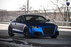 Blue Chrome Audi Tt Rs By Rohana Wheels Audi Tt Rs Audi Tt Audi