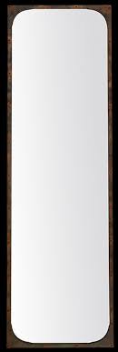 Ce miroir rectangle design est parfait pour une décoration moderne ou pour votre salle de bain. Miroir Industriel Noir Mydecolab