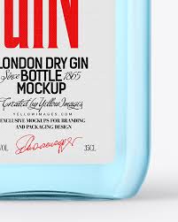 Download Glass Gin Bottle Mockup In Bottle Mockups On Yellow Images Object Mockups Yellowimages Mockups