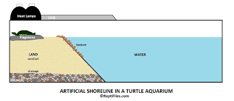 The problem with this is that it takes up space in your tank since it has to be touching the bottom. Creating A Basking Area For Your Red Eared Slider Reptifiles