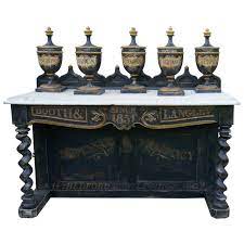 Set Of 1stdibs 18th Century Sicilian Apothecary Jars Pharmacy Counter 18th Century Folk Art Century