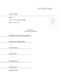 Student cv templates approved by recruiters. Professional Cv Sample In Word And Pdf Formats