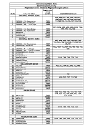 Ssc recruitment,tnstc job notification,tamilnadu govtjobs2020,8th pass tn govt jobs,10th pass govt jobs பத்திர பதிவு துறை வேலைவாய்ப்பு |tamilnadu registration department recruitment 2021. Fillable Online Tn Gov Registration Series Allotted To Regional Transport Offices Fax Email Print Pdffiller