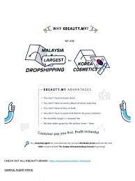 Ask a question about working or interviewing at teledirect telecommerce sdn bhd. Kbeauty Cps Kbeauty My Dropship Agent Registration Sell Over 1000 Products From 70 Korean Cosmetic Brands Milled