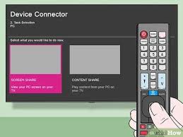 Why not use tv as monitor? Einen Pc Mit Einem Lg Smart Tv Verbinden Wikihow