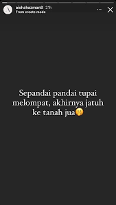 Nonton film online dan upload vide. Sepandai Pandai Tupai Melompat Akhir J4tuh Ke Tanah Jua Aishah Azman Limau Manis