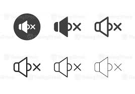 Free mute icons in various ui design styles for web, mobile, and graphic design projects. Mute Icons Multi Series Vector Eps File Pictogram Design Vector Icons Symbols Icon