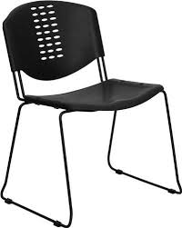 Flash Furniture Hercules Series 400 Lb Capacity Black Plastic Stack Chair With Black Frame Flash Furniture Chair Plastic Texture