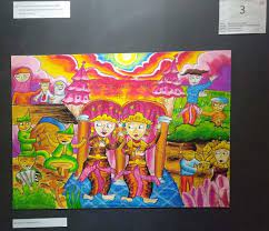 Mewarnai gradasi gambar pemandangan dengan crayon berbagi cerita. Gambar Cerita Pengertian Teknik Dan Contoh Gambar Cerita Gurune Net