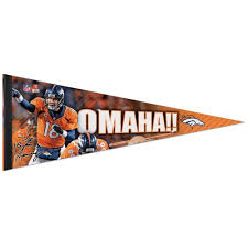 Omaha focuses on developing content that champions hard work, encourages the pursuit of passion, and celebrates community. Wincraft Denver Broncos Pennant 12x30 Premium Style Peyton Manning Omaha Design