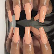 Pin By Jkeira Broadnax On Grabbers Peach Acrylic Nails Peach Nails Acrylic Nails Peach
