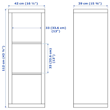 Kallax Open Kast Wit 42x112 Cm Ikea In 2020 Kallax Regal Weiss Kallax Regal Kallax