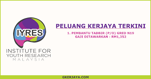 0 ratings0% found this document useful (0 votes). Kerja Kosong Institut Penyelidikan Pembangunan Belia Malaysia