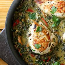 It's loaded with fiber (10 grams) as well as superfoods like. Smothered Creamy Skillet Chicken Diabetes Strong
