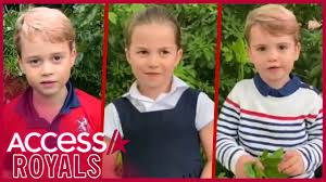 In a video message, the duchess of sussex asked mentors to donate 40 minutes of their time to help a woman get back into the workforce after the pandemic. Prince George Princess Charlotte Prince Louis Speak In Public For First Time Youtube